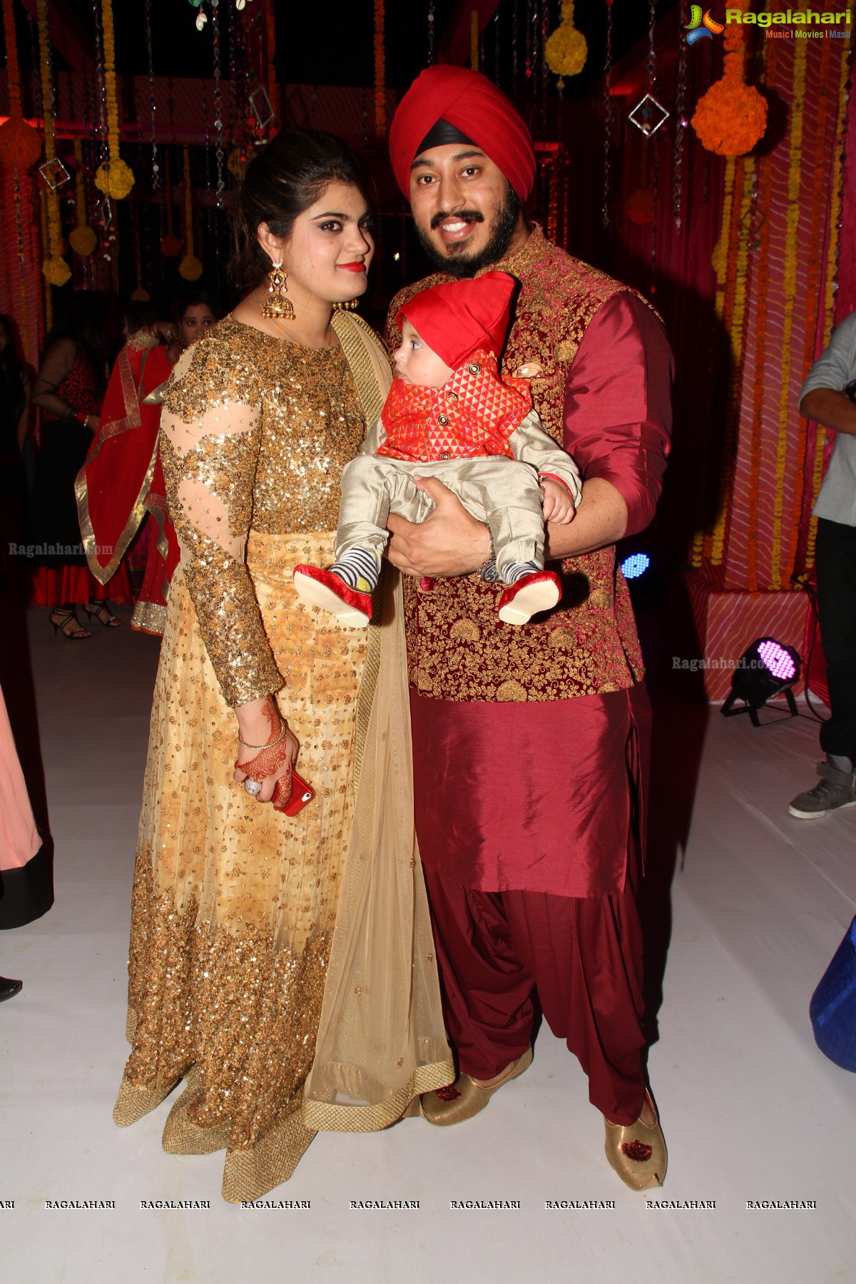 Aahaan's First Lohri Celebrations at N Banyan, Hyderabad