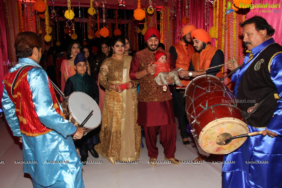 Aahaan's First Lohri Celebrations at N Banyan, Hyderabad