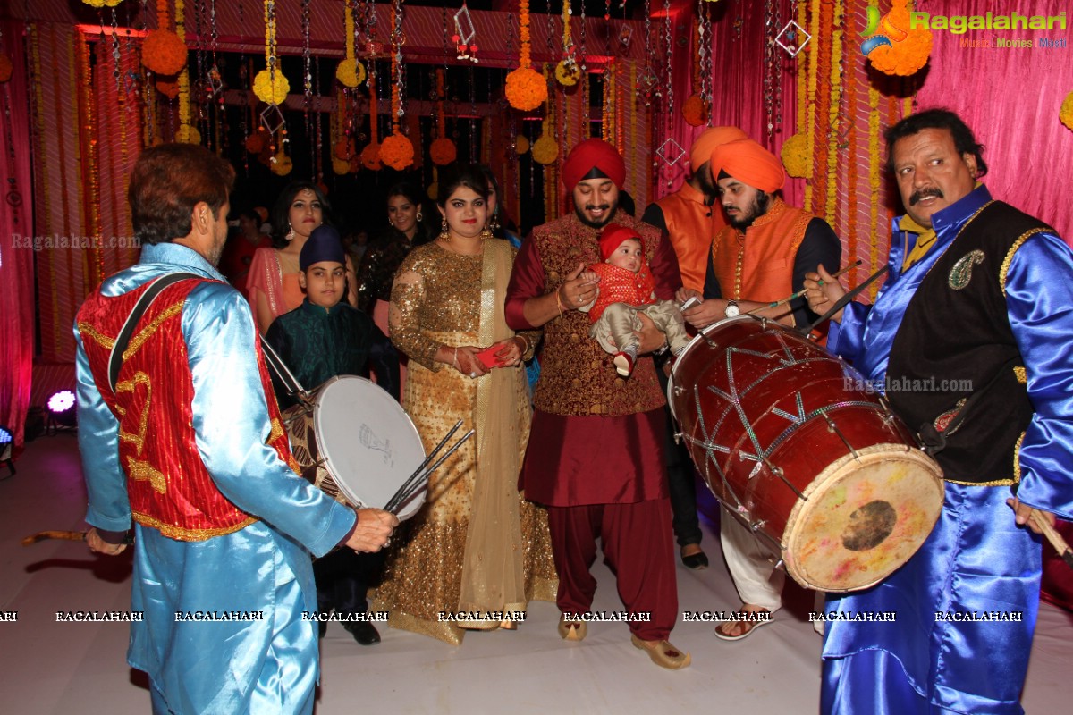 Aahaan's First Lohri Celebrations at N Banyan, Hyderabad