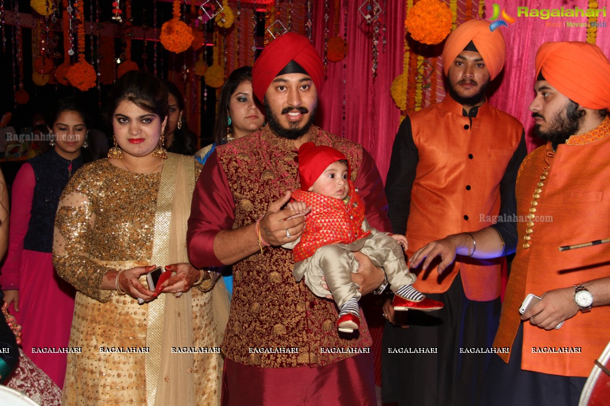 Aahaan's First Lohri Celebrations at N Banyan, Hyderabad