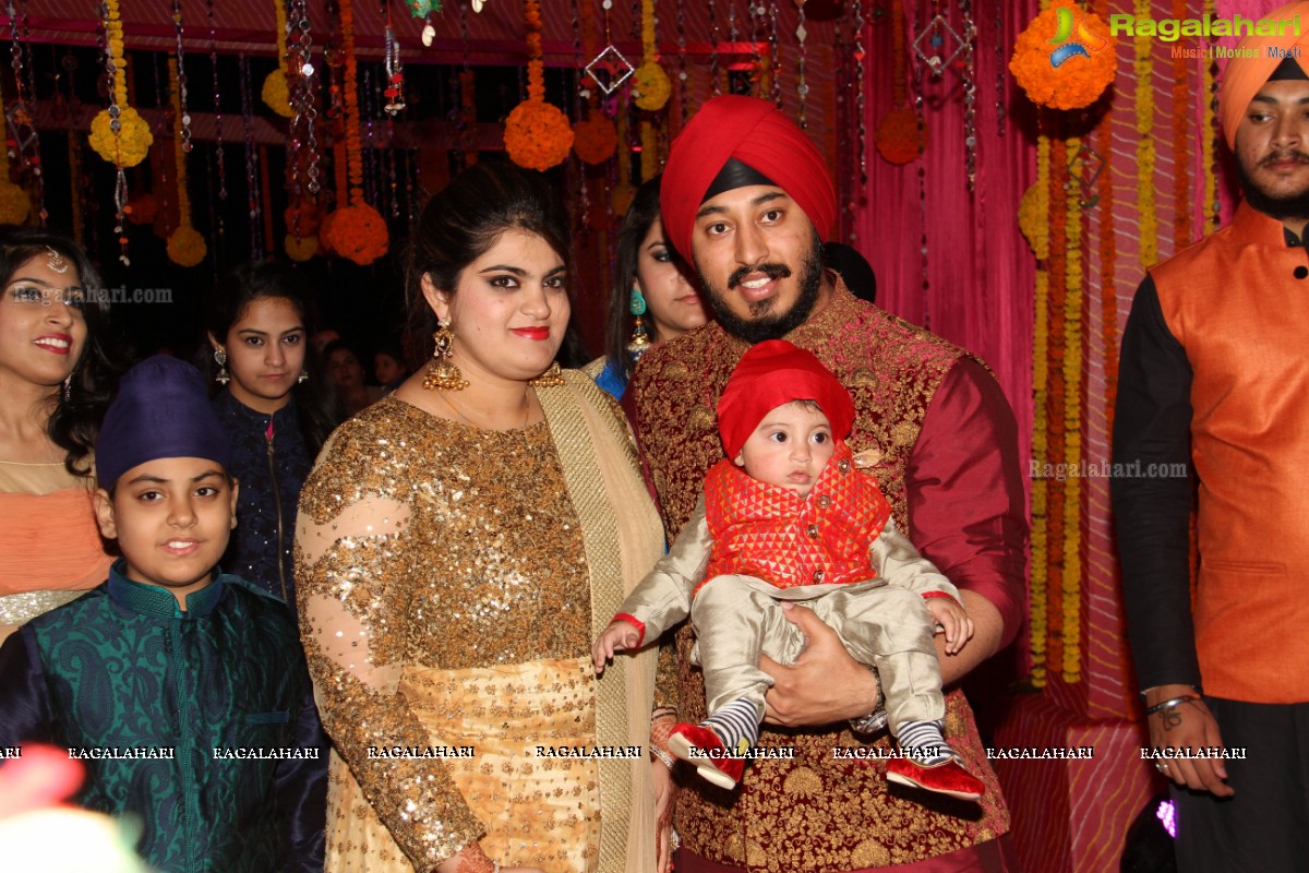 Aahaan's First Lohri Celebrations at N Banyan, Hyderabad