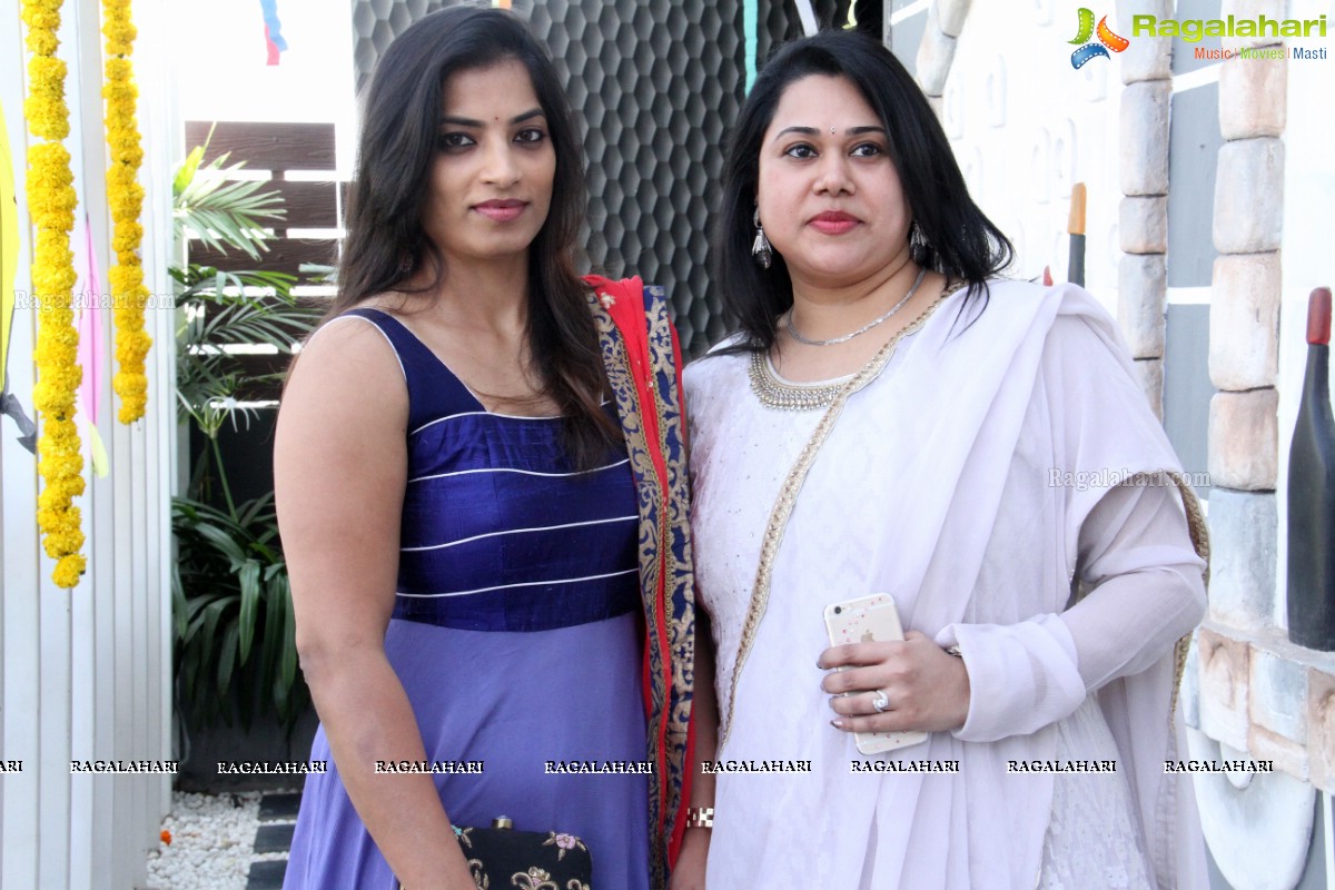 Pre-Sankranthi Bash by Divya Reddy and Manju at Air Cafe