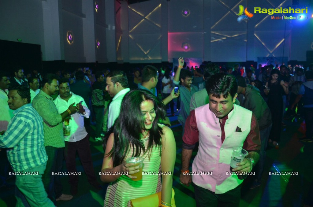 Sunny Leone 2015 New Year's Eve Celebrations at JRC, Hyderabad