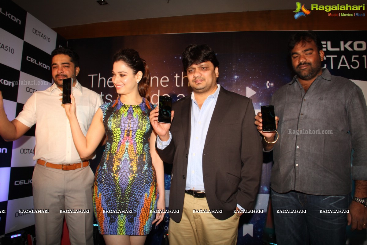 Tamannaah Bhatia launches Celkon Octa 510 Model