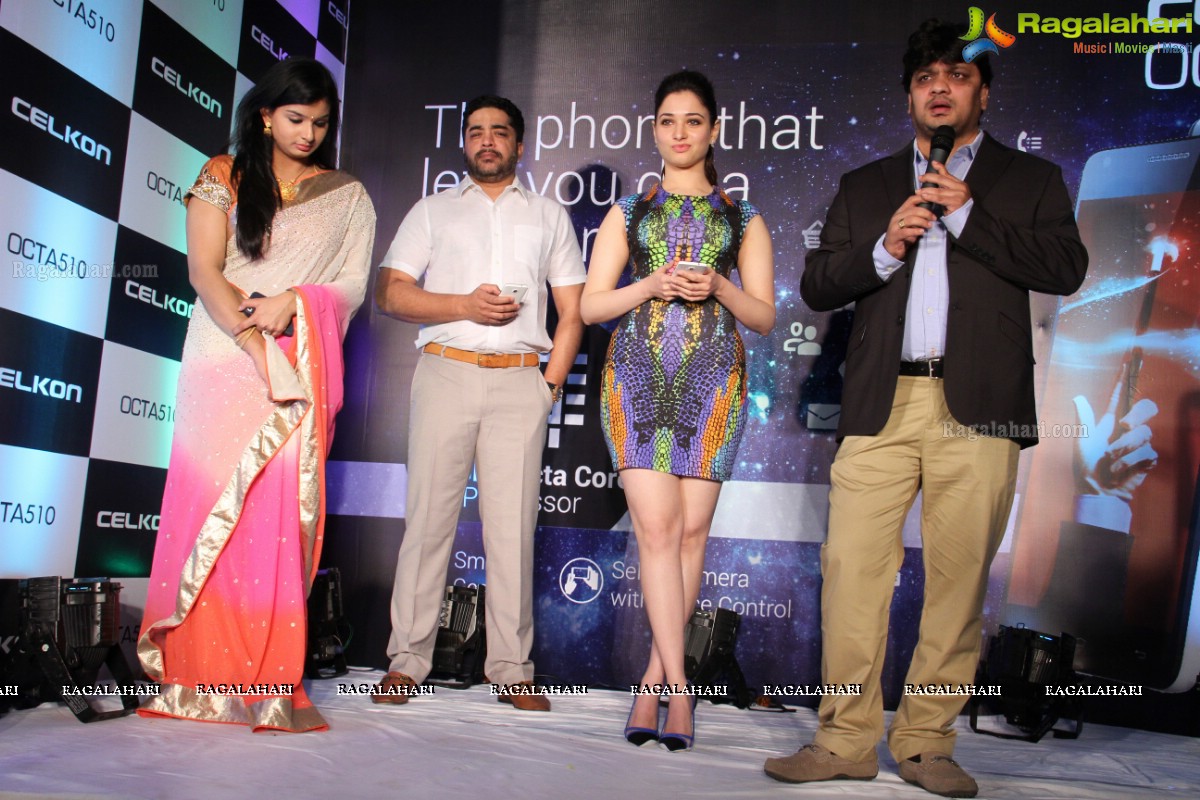 Tamannaah Bhatia launches Celkon Octa 510 Model