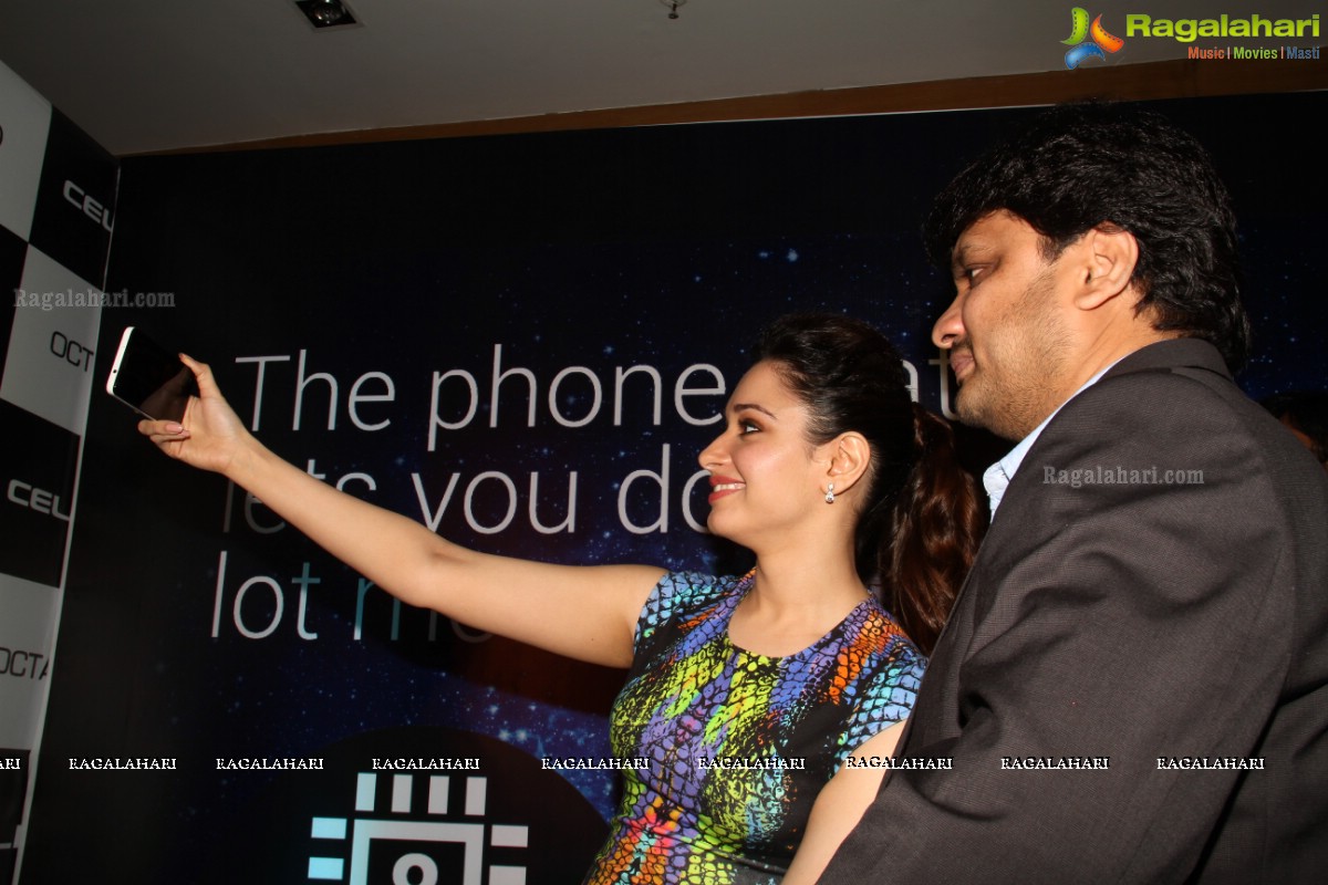 Tamannaah Bhatia launches Celkon Octa 510 Model