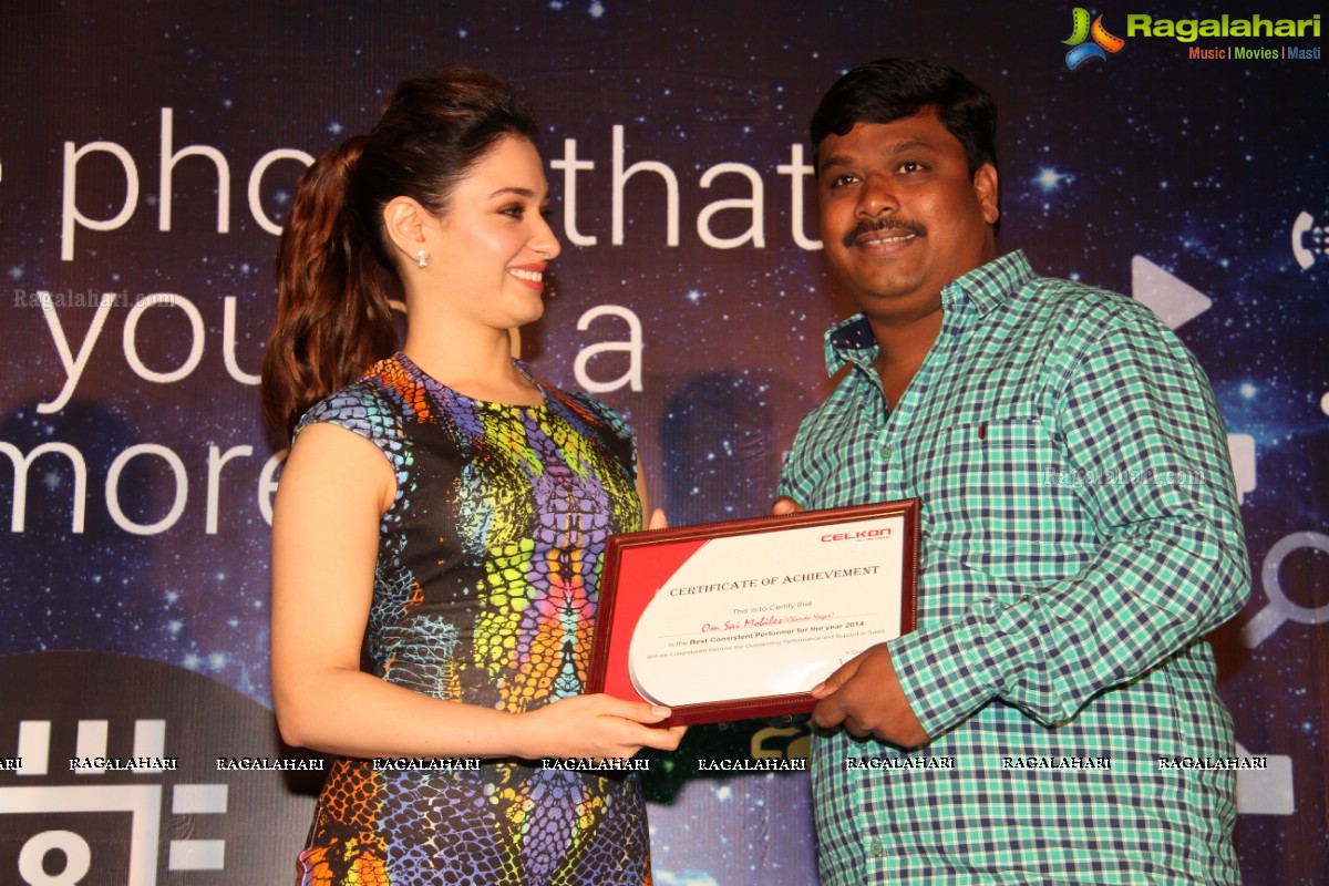 Tamannaah Bhatia launches Celkon Octa 510 Model