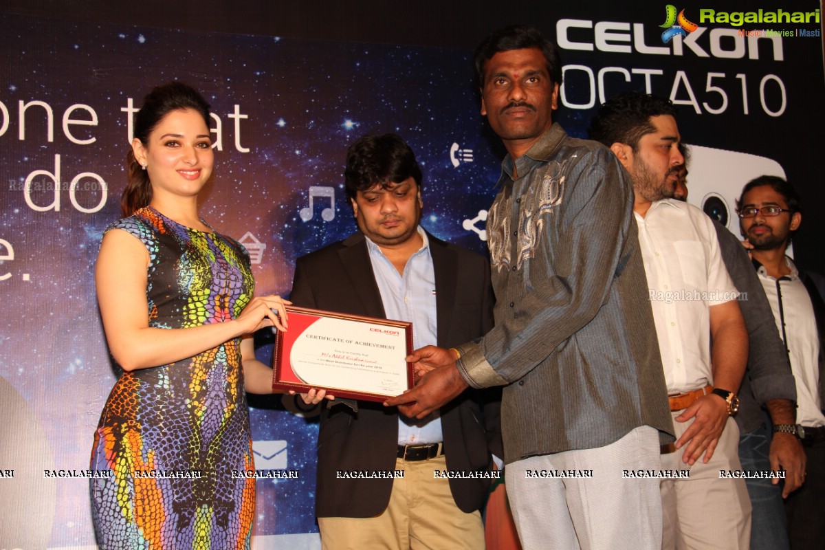 Tamannaah Bhatia launches Celkon Octa 510 Model