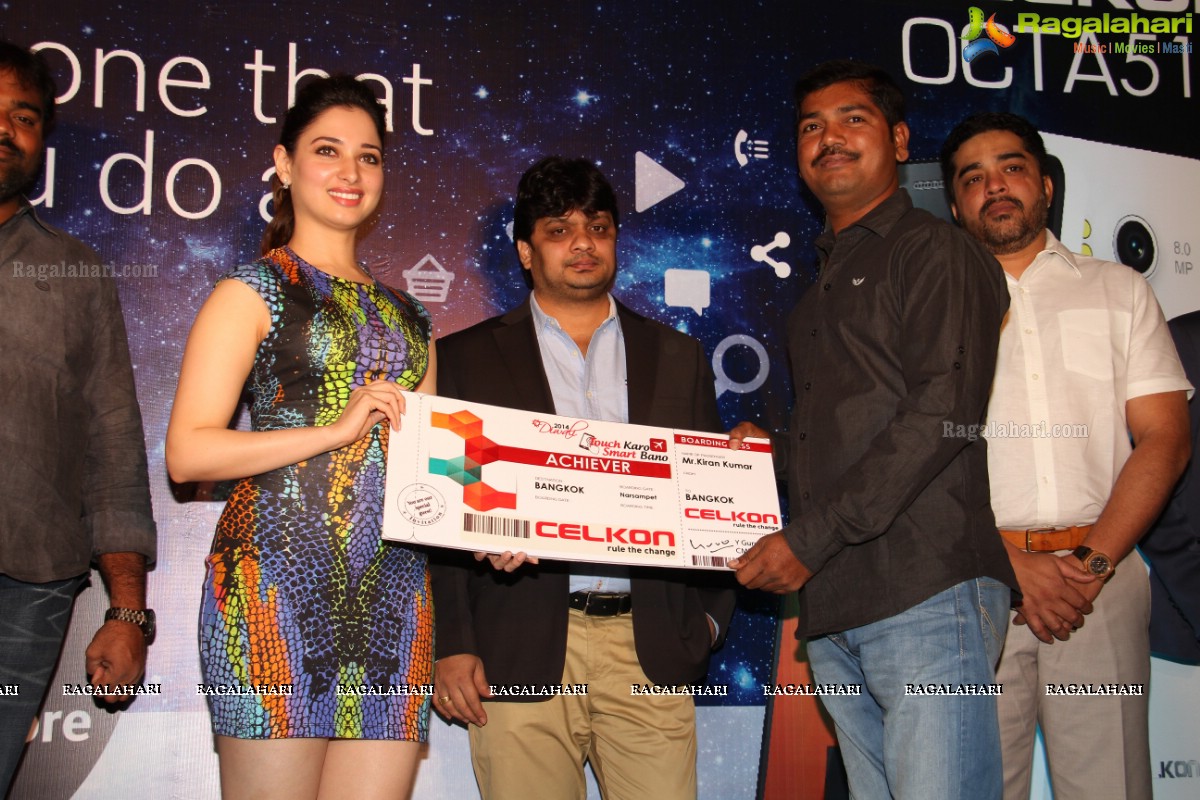 Tamannaah Bhatia launches Celkon Octa 510 Model