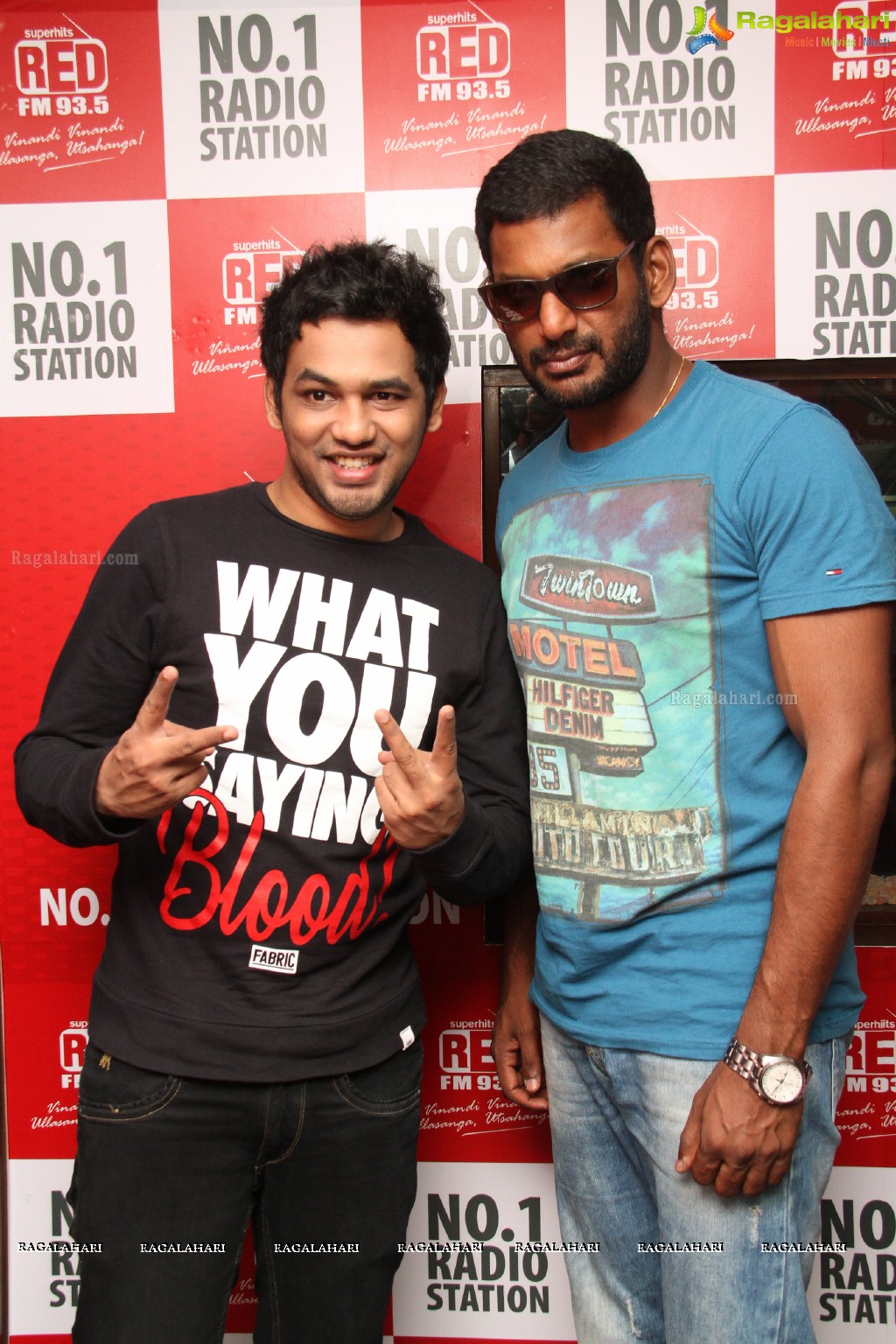 Vishal at 93.5 Red FM