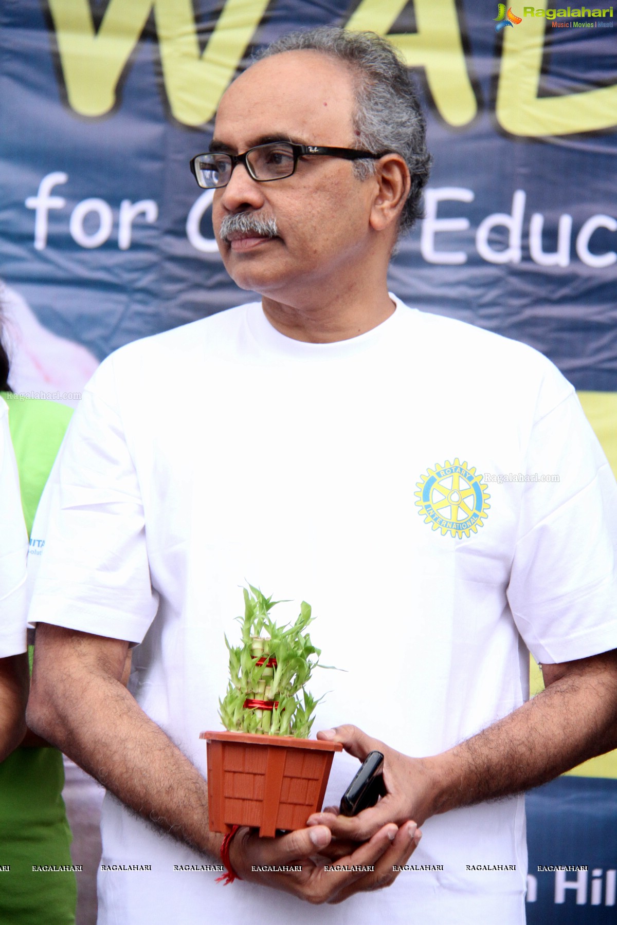 5K Walk for Children Education by Rotary Club of Hyderabad Gachibowli