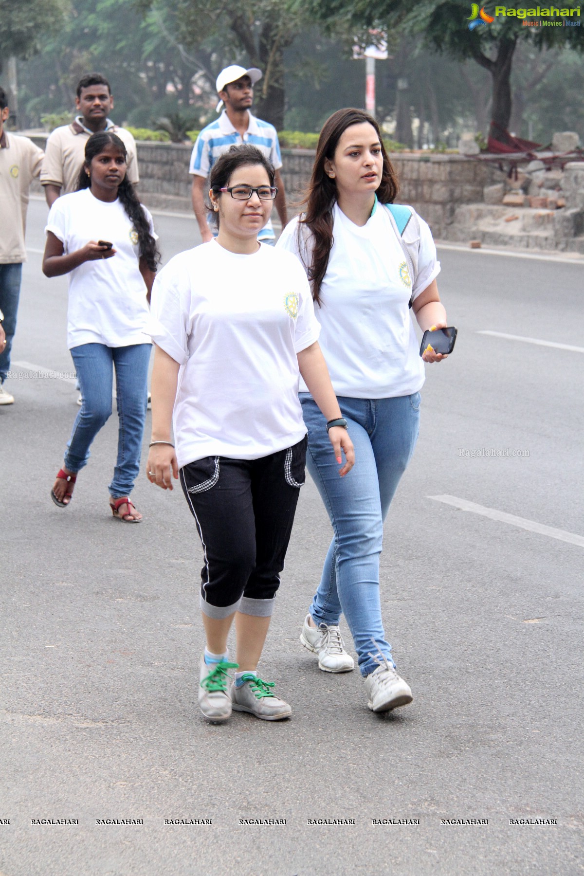 5K Walk for Children Education by Rotary Club of Hyderabad Gachibowli