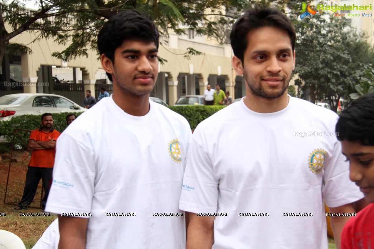 5K Walk for Children Education by Rotary Club of Hyderabad Gachibowli