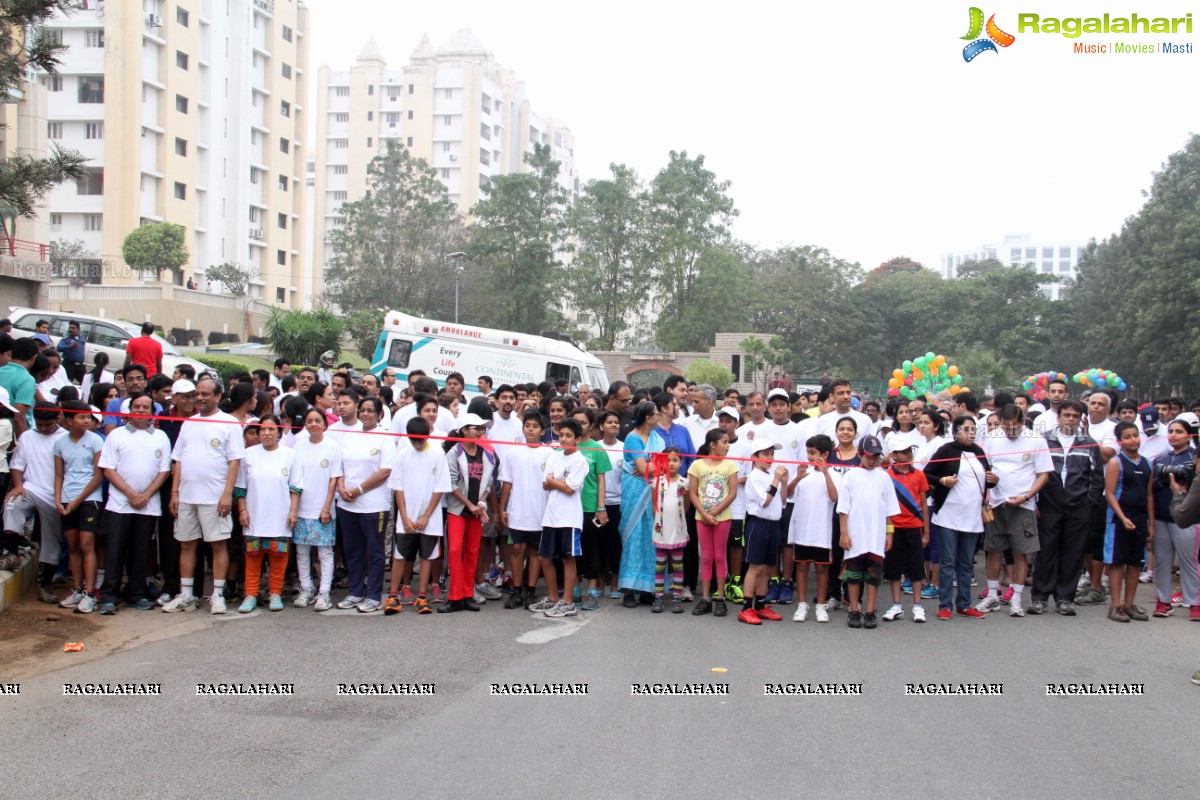 5K Walk for Children Education by Rotary Club of Hyderabad Gachibowli