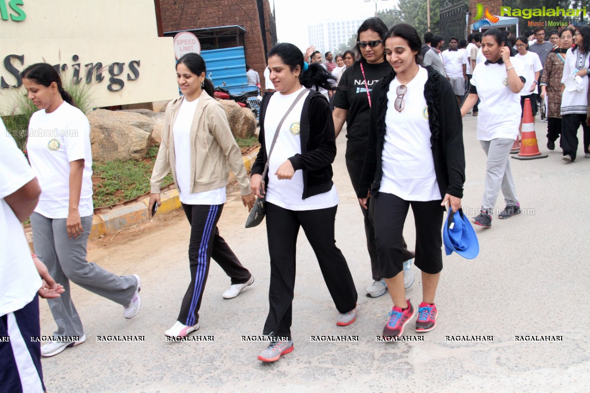 5K Walk for Children Education by Rotary Club of Hyderabad Gachibowli