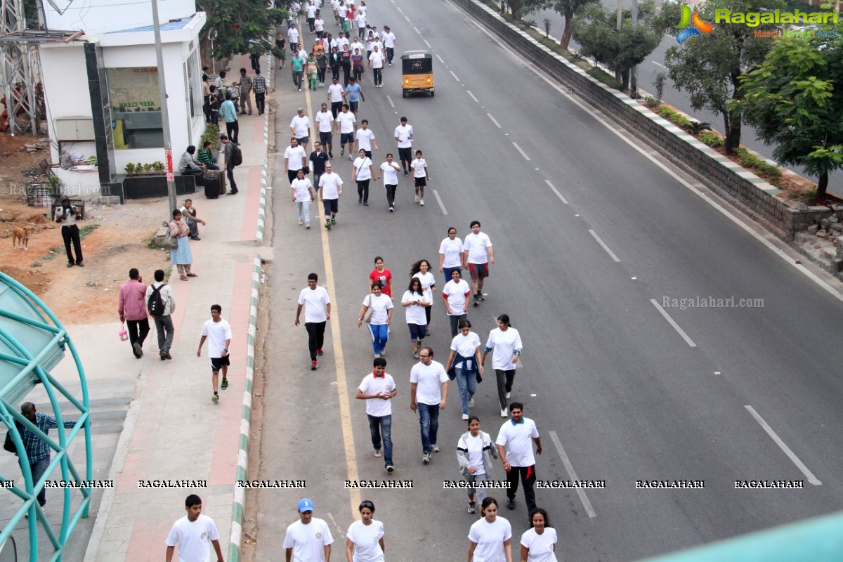 5K Walk for Children Education by Rotary Club of Hyderabad Gachibowli