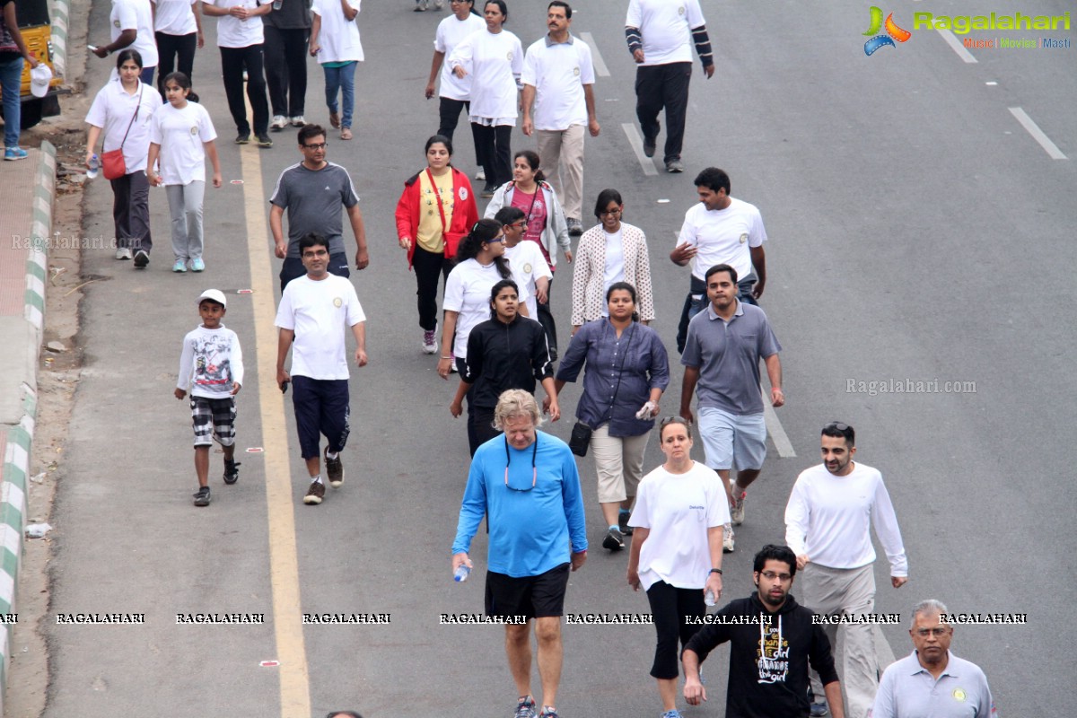 5K Walk for Children Education by Rotary Club of Hyderabad Gachibowli