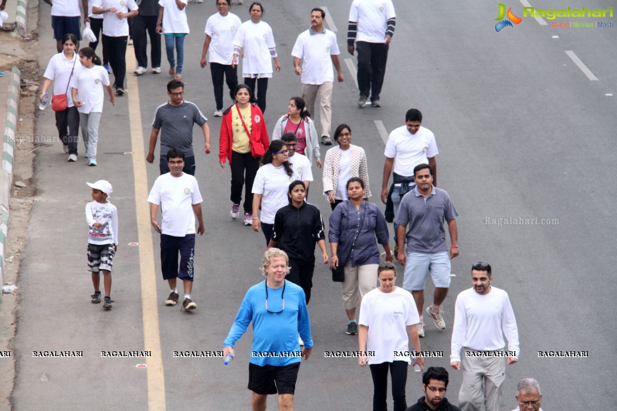 5K Walk for Children Education by Rotary Club of Hyderabad Gachibowli