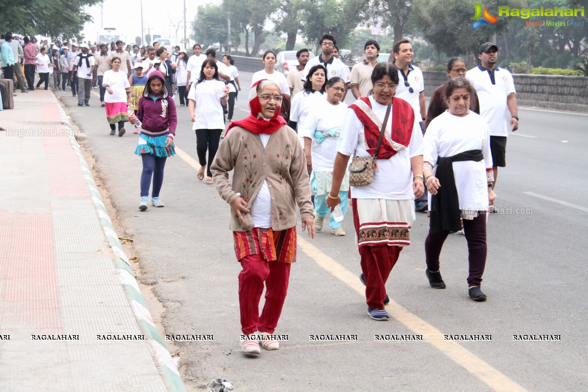 5K Walk for Children Education by Rotary Club of Hyderabad Gachibowli