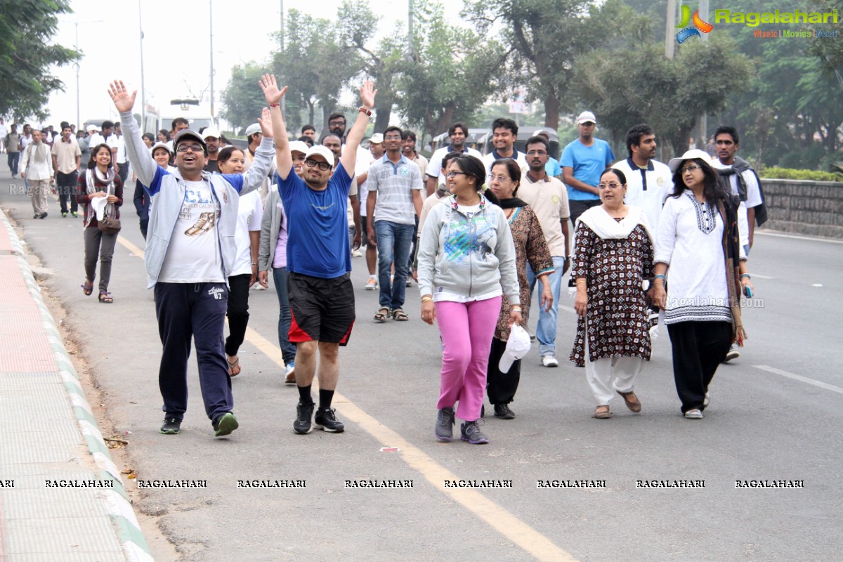 5K Walk for Children Education by Rotary Club of Hyderabad Gachibowli