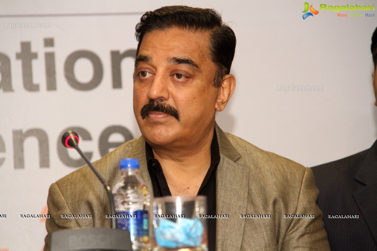 Kamal Haasan inaugurates Yashoda International Cancer Conference (YICC) at HICC