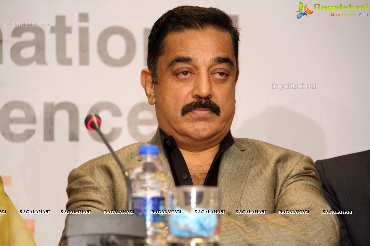 Kamal Haasan inaugurates Yashoda International Cancer Conference (YICC) at HICC