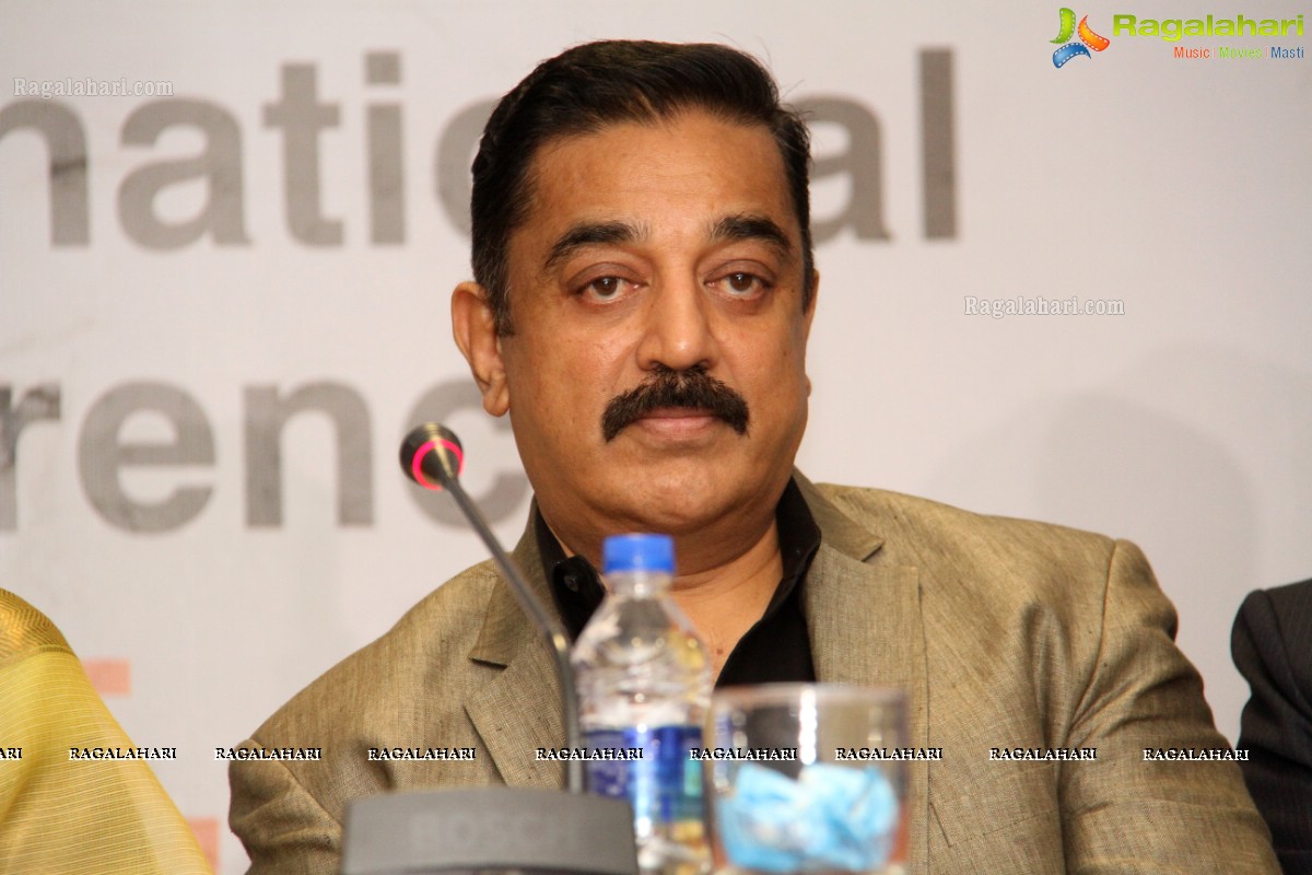 Kamal Haasan inaugurates Yashoda International Cancer Conference (YICC) at HICC