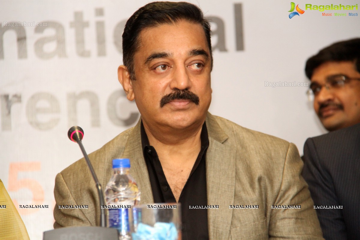 Kamal Haasan inaugurates Yashoda International Cancer Conference (YICC) at HICC