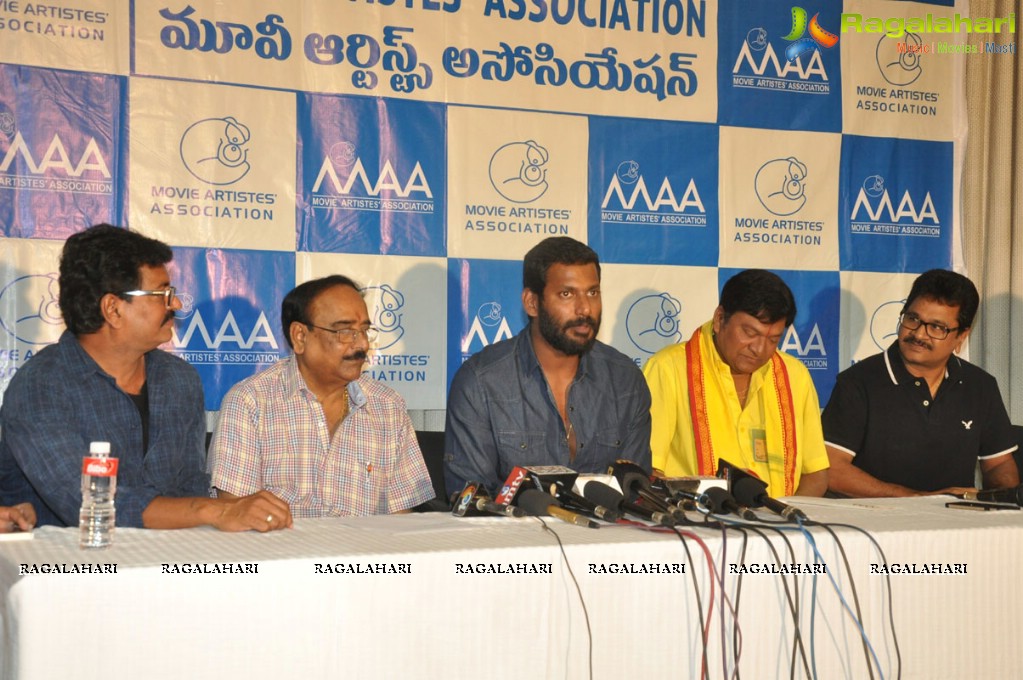 MAA Press Meet by Rajendra Prasad