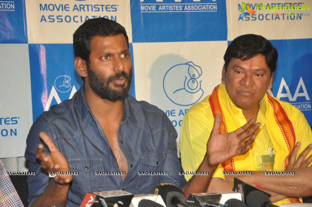 MAA Press Meet by Rajendra Prasad