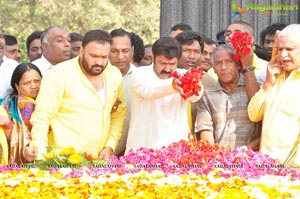 Nandamuri Family Members at NTR Ghat