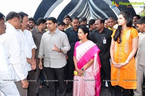 Nandamuri Family Members at NTR Ghat