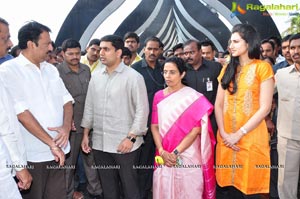 Nandamuri Family Members at NTR Ghat