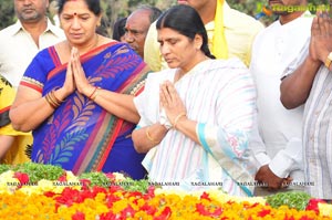 Nandamuri Family Members at NTR Ghat