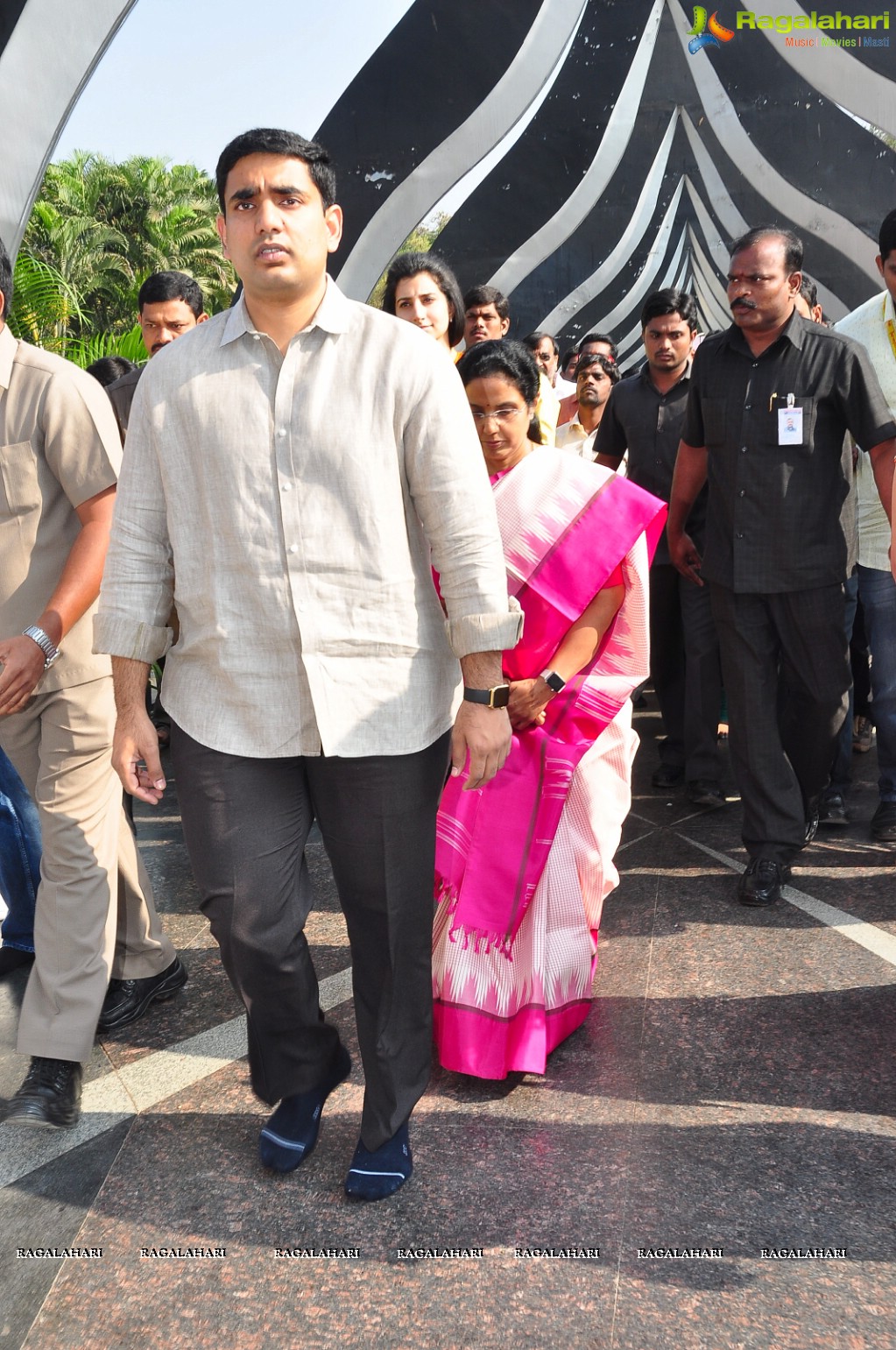 Nandamuri Family Members at NTR Ghat