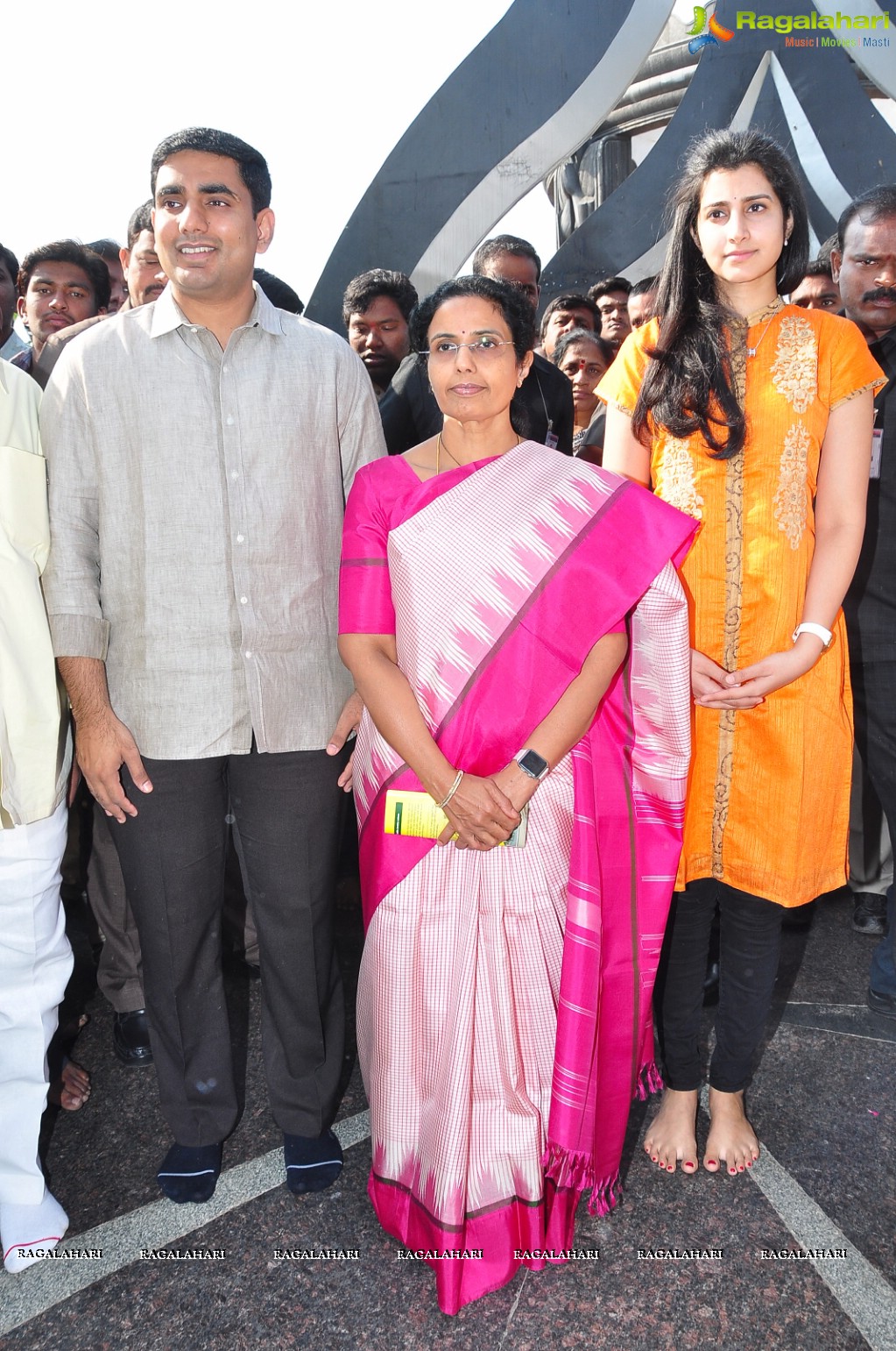 Nandamuri Family Members at NTR Ghat