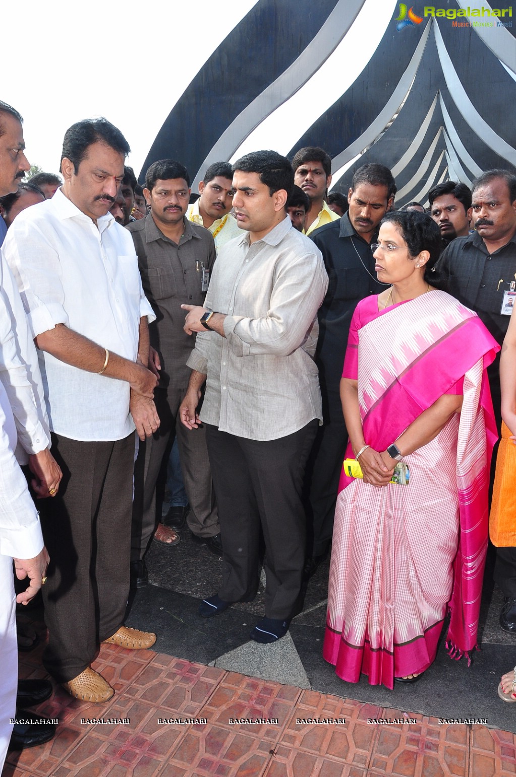 Nandamuri Family Members at NTR Ghat