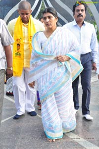 Nandamuri Family Members at NTR Ghat