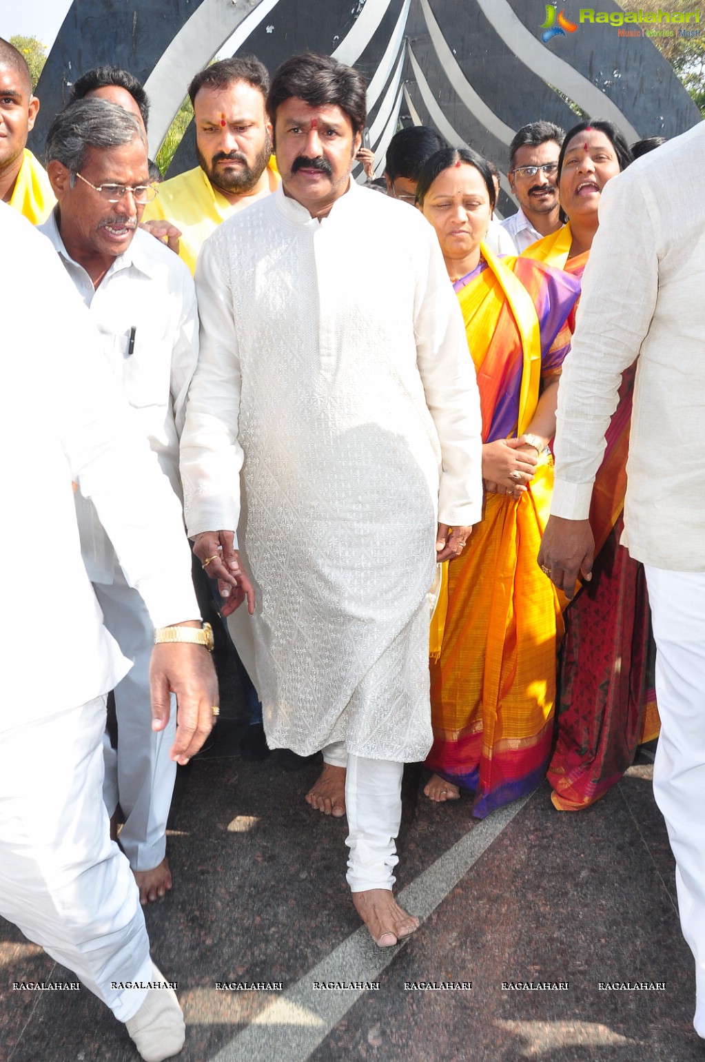 Nandamuri Family Members at NTR Ghat