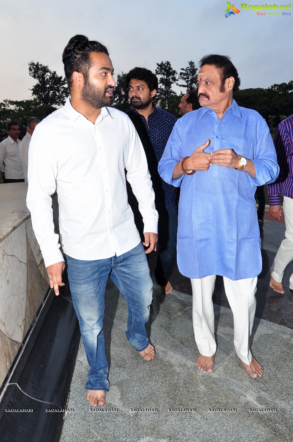 Nandamuri Family Members at NTR Ghat