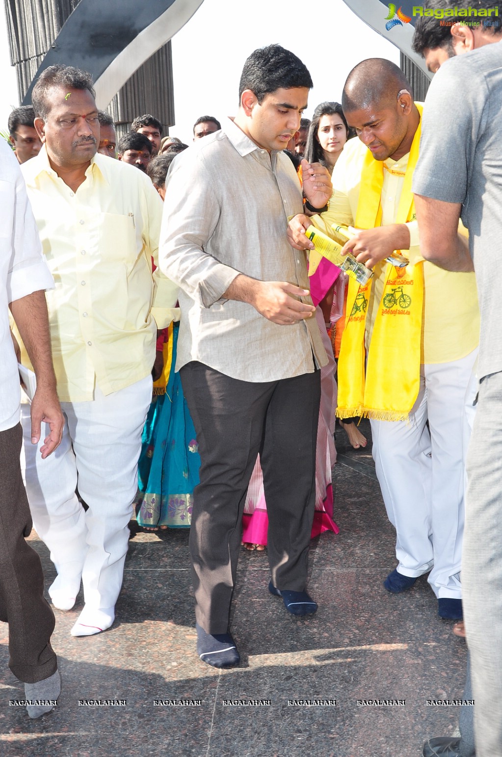 Nandamuri Family Members at NTR Ghat