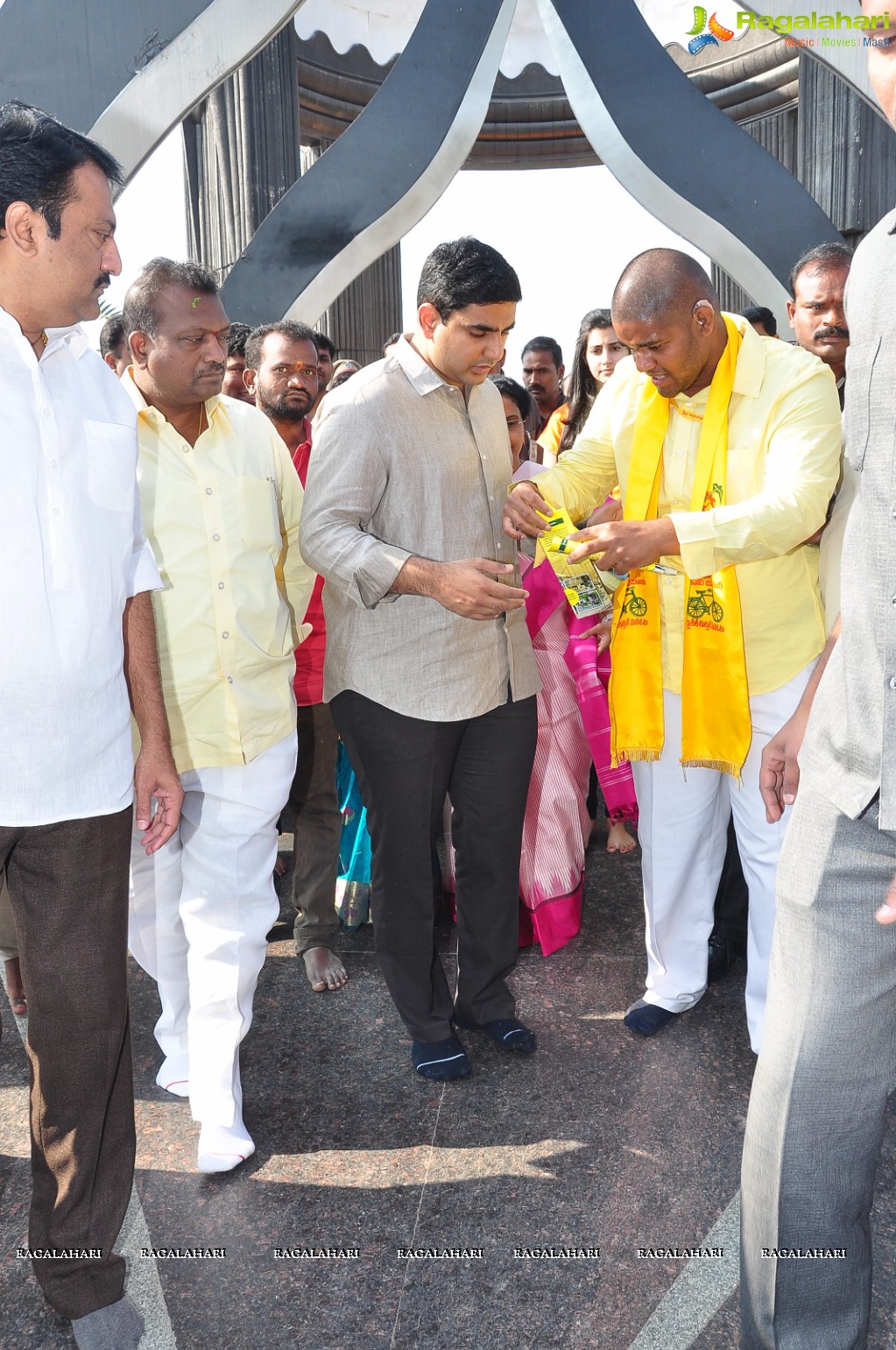 Nandamuri Family Members at NTR Ghat