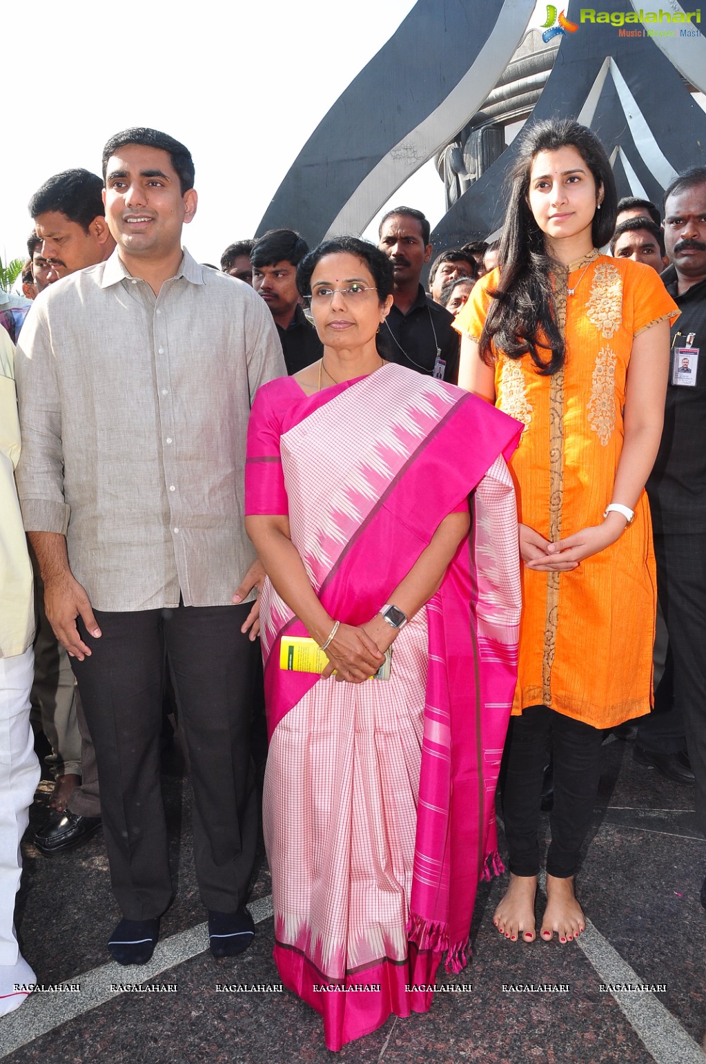 Nandamuri Family Members at NTR Ghat