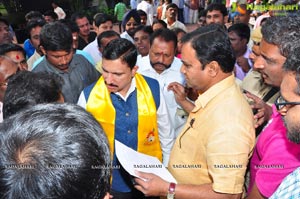 Nandamuri Family Members at NTR Ghat