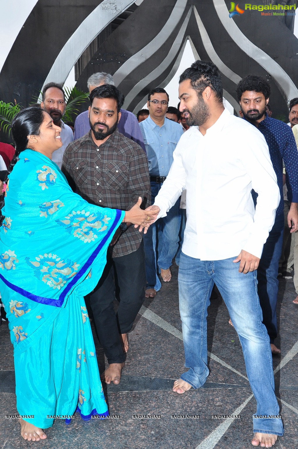 Nandamuri Family Members at NTR Ghat