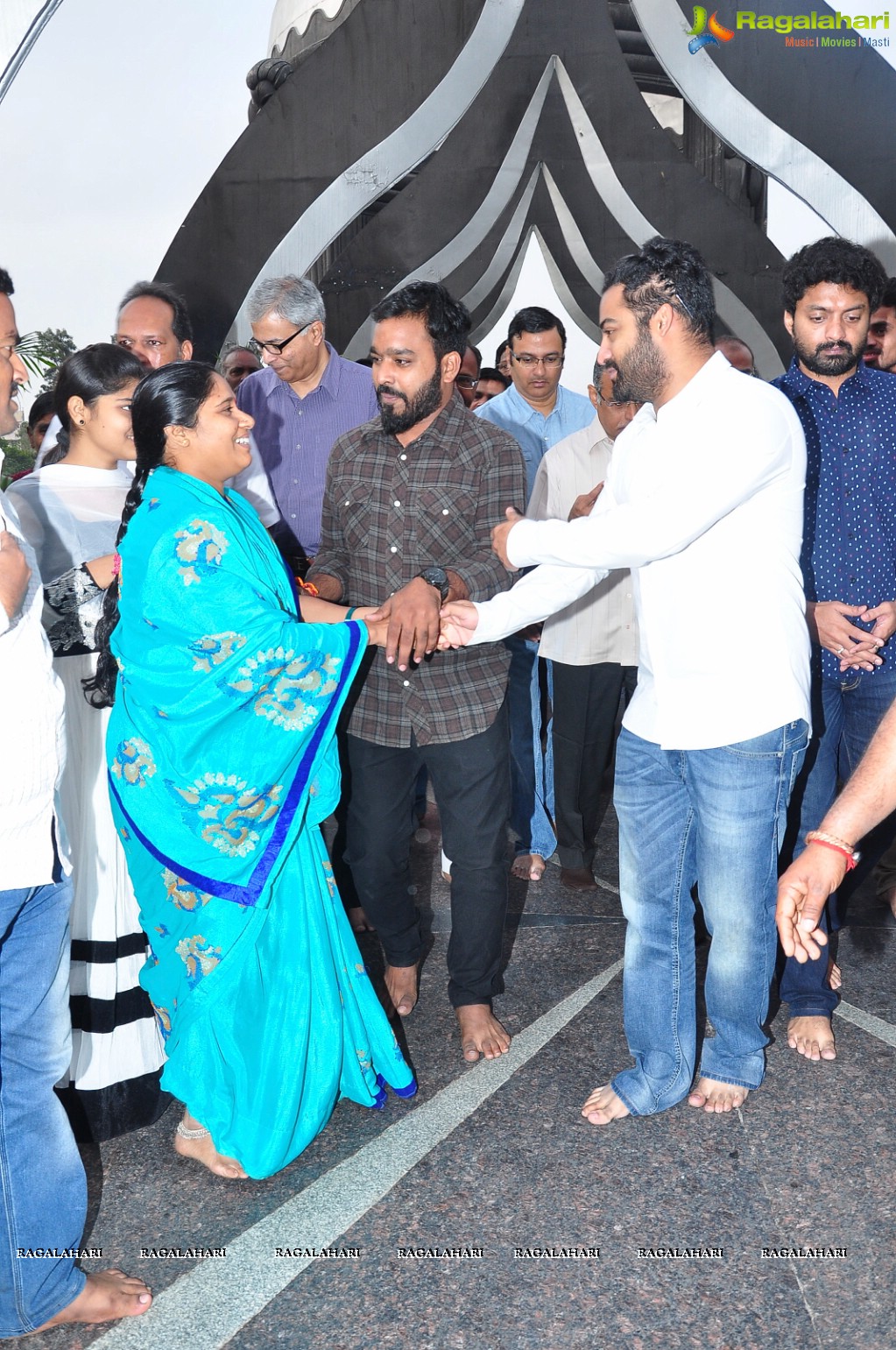 Nandamuri Family Members at NTR Ghat