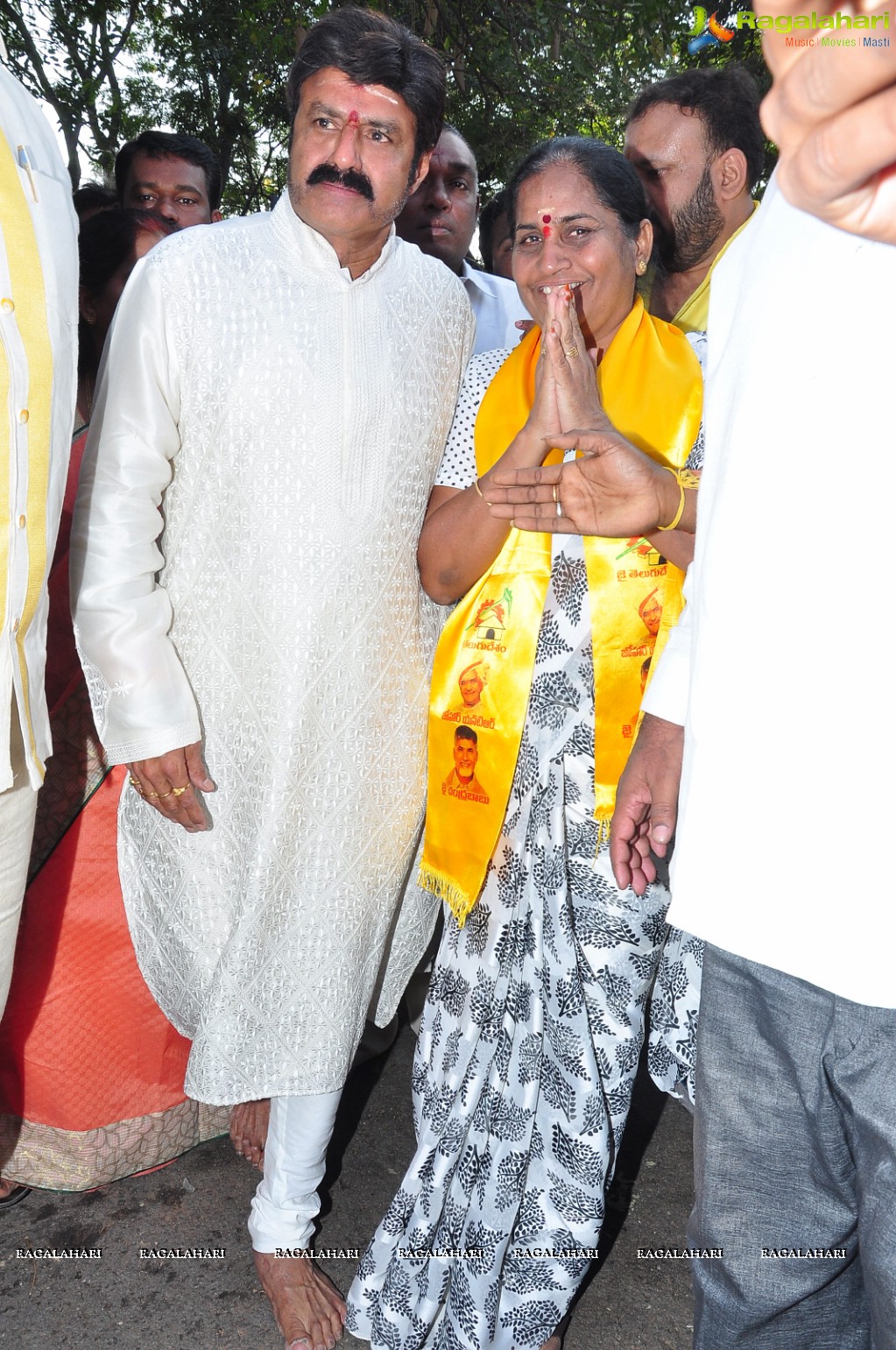 Nandamuri Family Members at NTR Ghat