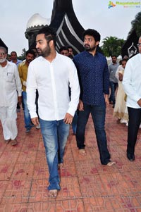 Nandamuri Family Members at NTR Ghat