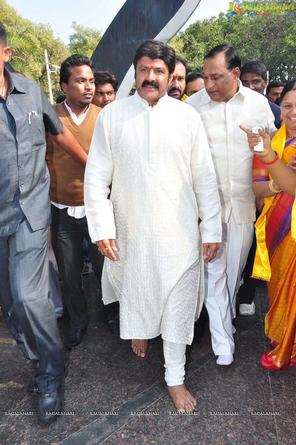 Nandamuri Family Members at NTR Ghat