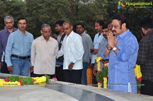 Nandamuri Family Members at NTR Ghat